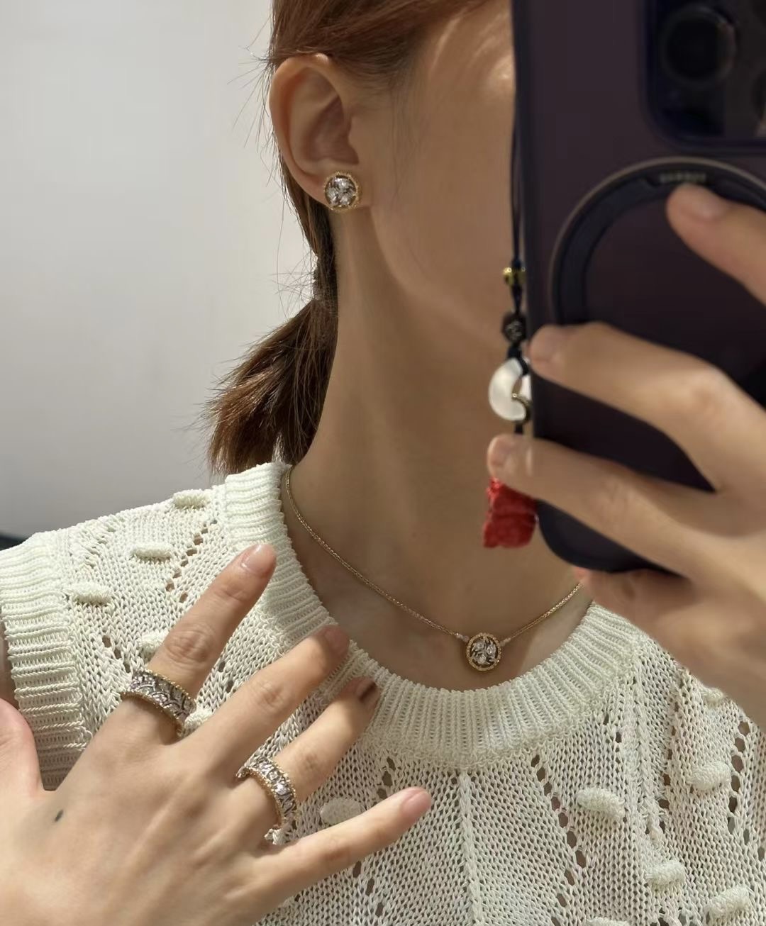 18K 하이엔드 미러급 부첼라티 라마지 목걸이 (구성품 풀박스)