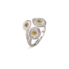 18K 하이엔드 미러급 부첼라티 블라썸 팬시 브라운 버메일 링 023633