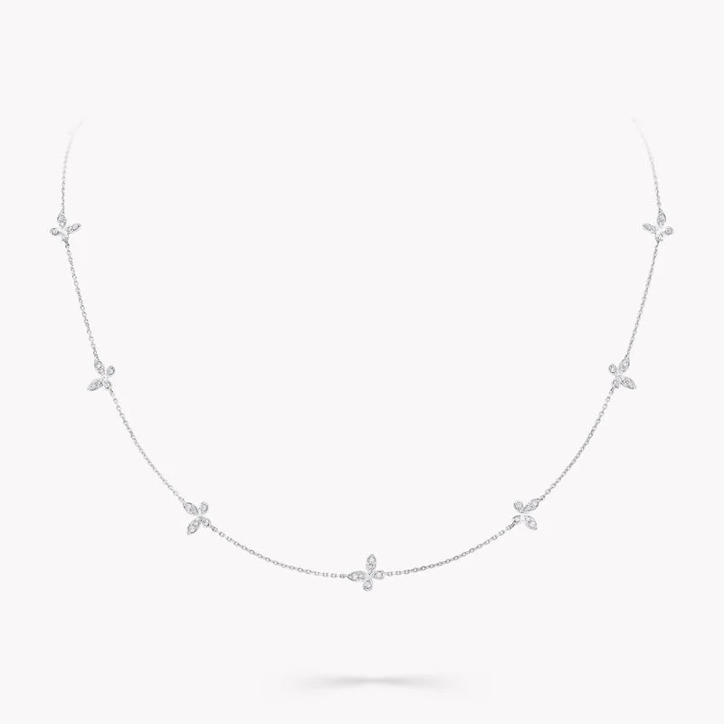 18K 하이엔드 미러급 그라프 파베 버터플라이 쁘띠 네클리스 RGN828