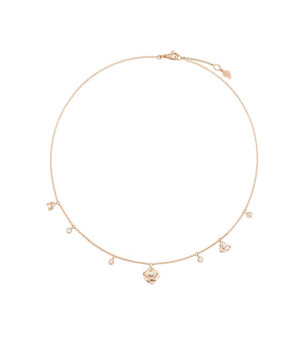 18K 하이엔드 미러급 피아제 로즈 네크리스 G37UB600