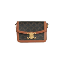 셀린느 틴 트리옹프 백 트리옹프 캔버스 & 카프스킨