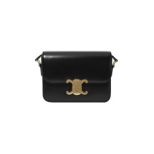 셀린느 틴 트리옹프 백 샤이니 카프스킨 블랙