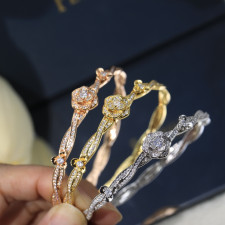 18K 하이엔드 미러급 피아제 로즈 팔찌 (구성품 풀박스)