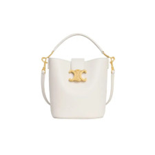 셀린느 루이즈 버킷 백 미니 (화이트)