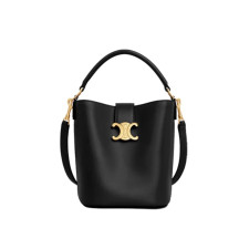 셀린느 루이즈 버킷 백 스몰 (블랙)