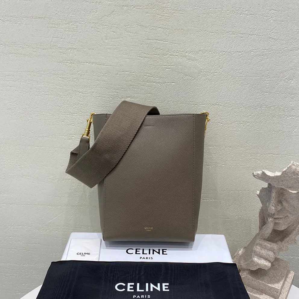 셀린느 싱글 버킷백 스몰 (토프)
