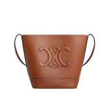 셀린느 퀴르 트리옹프 버킷백 스몰 (탠)