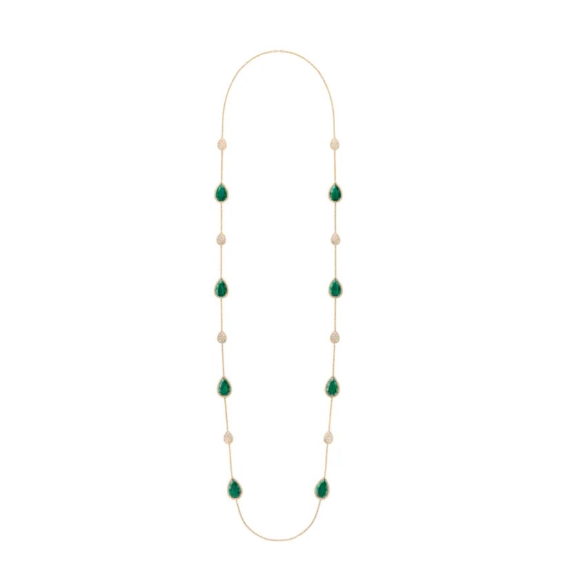 18K 하이엔드 미러급 부쉐론 쎄뻥 보헴 롱 네크리스 16모티브 00992