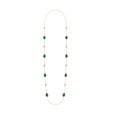 18K 하이엔드 미러급 부쉐론 쎄뻥 보헴 롱 네크리스 16모티브 00992