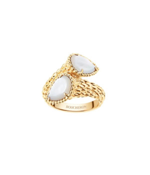 18K 하이엔드 미러급 부쉐론 쎄뻥 보헴 뚜아 에 무아 링 02798