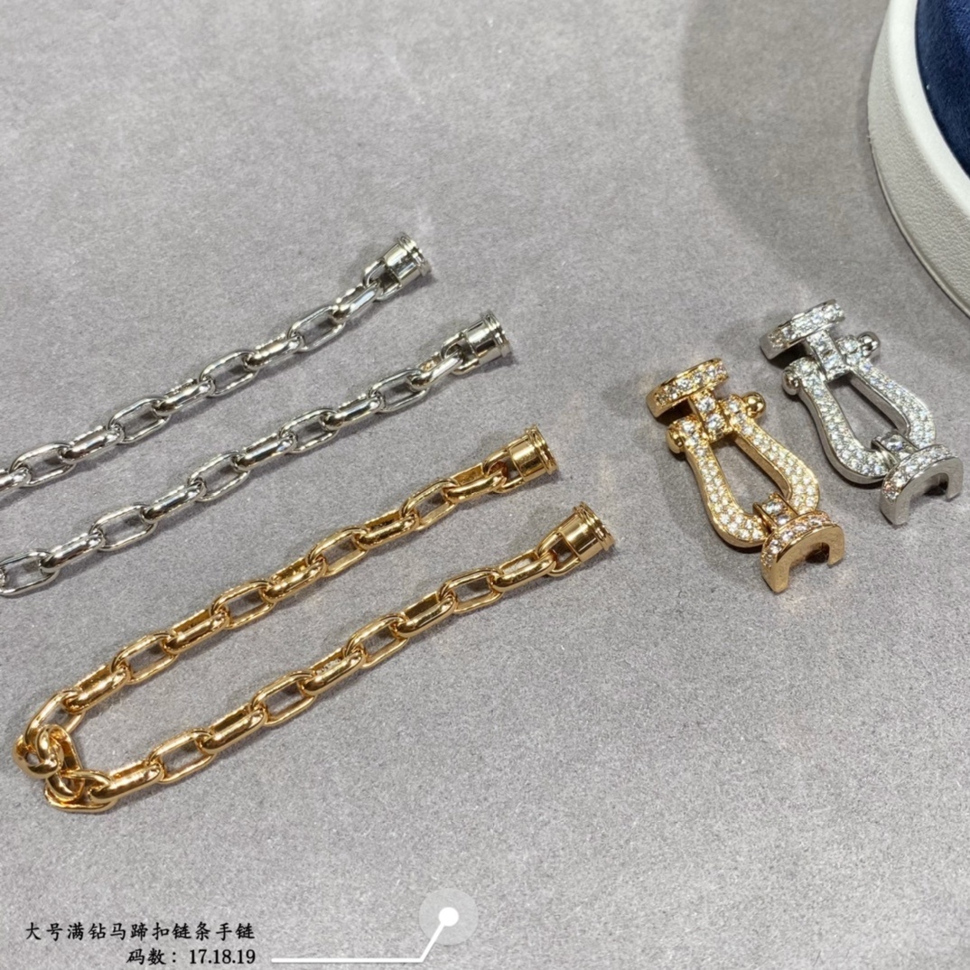 18K 하이엔드 미러급 프레드 포스텐 라지 팔찌 (구성품 풀박스)