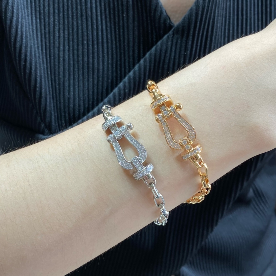 18K 하이엔드 미러급 프레드 포스텐 라지 팔찌 (구성품 풀박스)