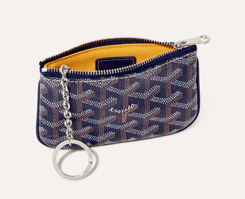 고야드 세나 나노 파우치 네이비