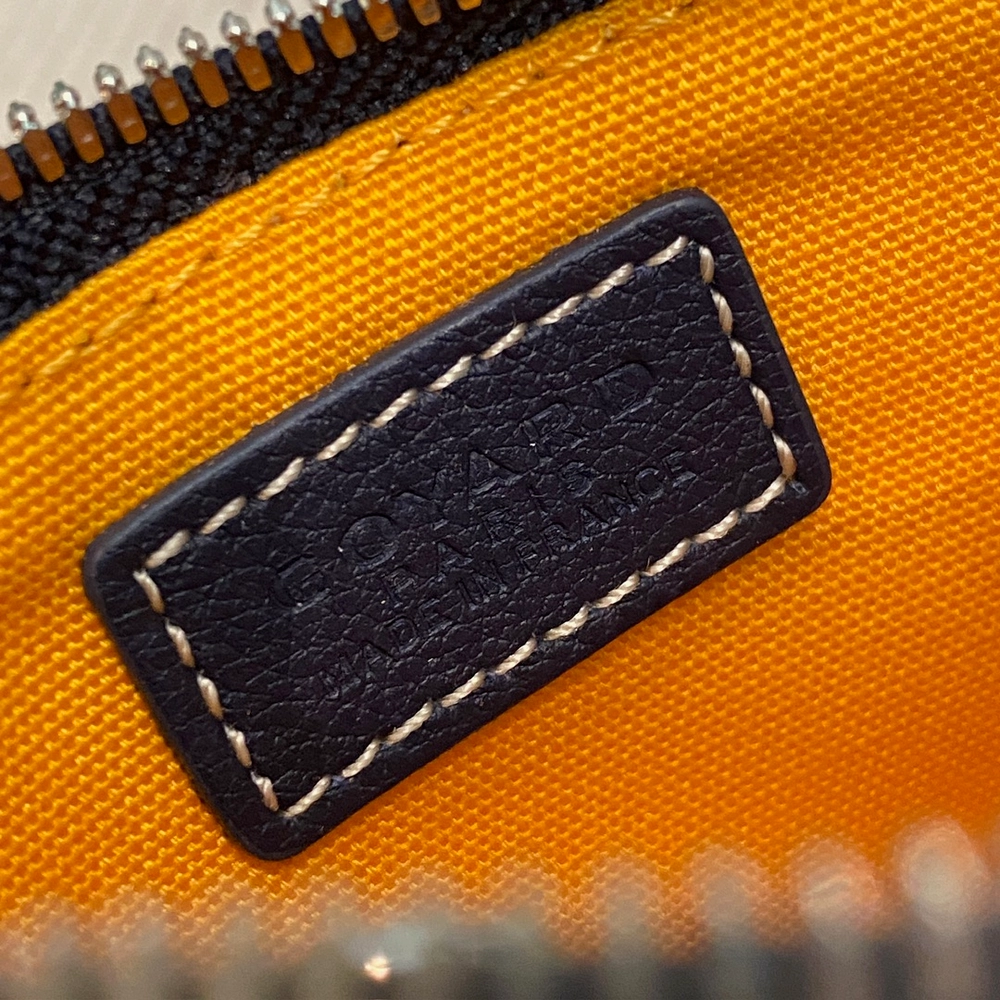 고야드 세나 나노 파우치 네이비