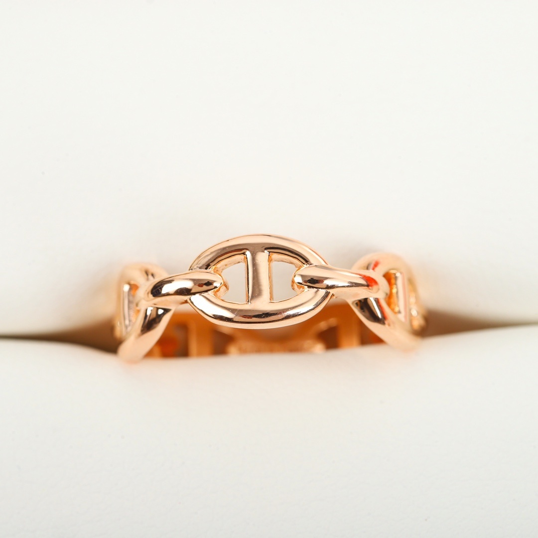 18K 하이엔드 미러급 에르메스 샹달 반지 (구성품 풀박스)