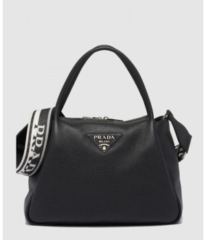 프라다 라지 가죽 핸드백 1BC170