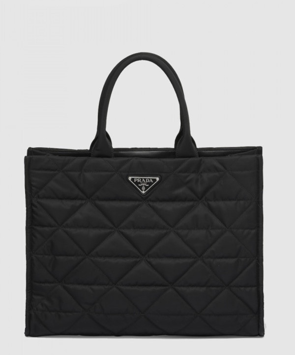 프라다 탑 스티치 리나일론 쇼핑백 2VG096
