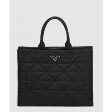 프라다 탑 스티치 리나일론 쇼핑백 2VG096