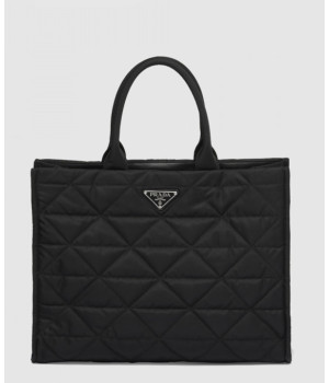 프라다 탑 스티치 리나일론 쇼핑백 2VG096