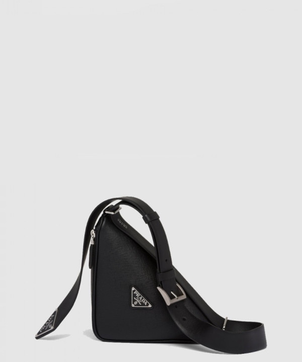프라다 삼각로고 트라이앵글 가죽 벨트백 2VL039