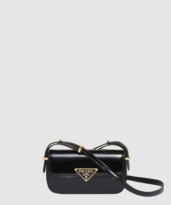 프라다 에나멜 가죽 숄더백 1BD339