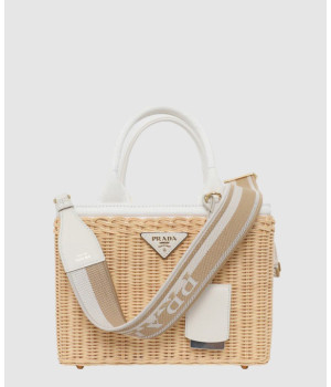 프라다 라피아 바스켓 토트백 1BG835