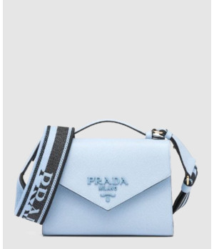 프라다 모노크롬 사피아노 숄더백 1BD317