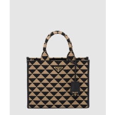 프라다 심볼 자카드 스몰 토트백 1BA354