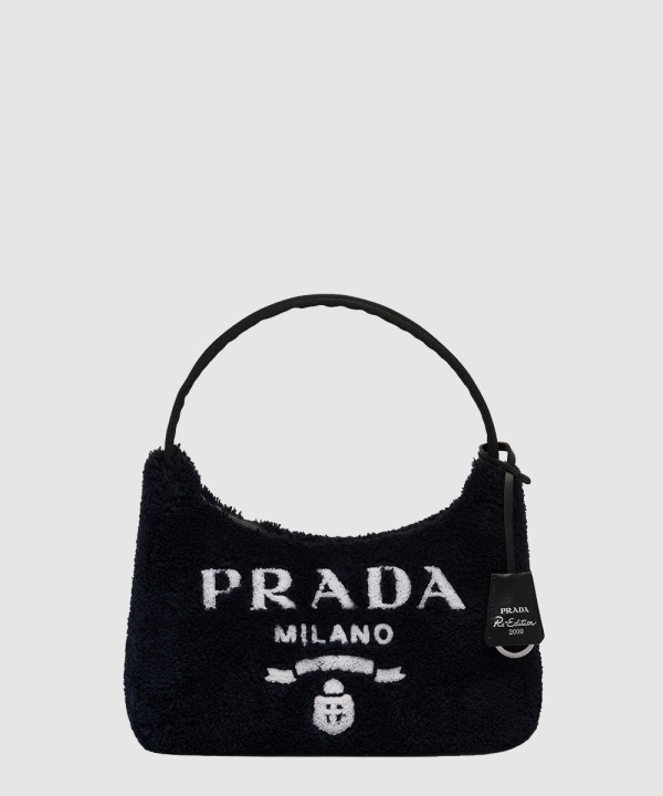 프라다 리에디션 2000 시어링 호보백 1NE515