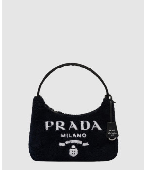 프라다 리에디션 2000 시어링 호보백 1NE515