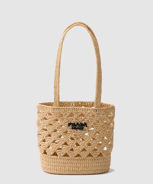 프라다 크로셰 토트백 1BG494