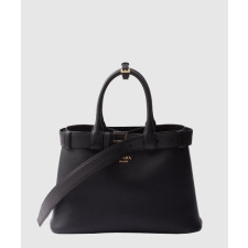 프라다 버클 벨트 미디엄 레더 핸드백 1BA434