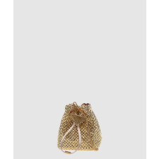 프라다 파우치 크리스탈 새틴 미니 버킷백 1NR016