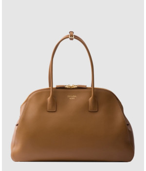 프라다 라지 레더 토트백 1BG506