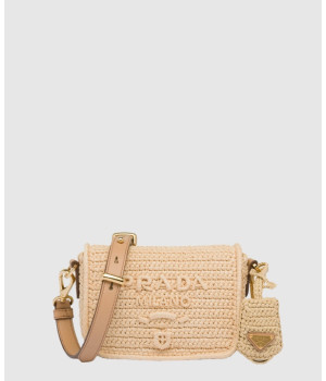 프라다 플랩 크로셰 숄더백 1BH196