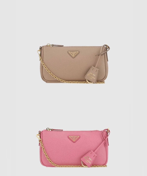 프라다 리에디션 2000 사피아노 투웨이 미니 숄더백 1BH171