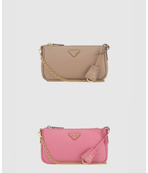 프라다 리에디션 2000 사피아노 투웨이 미니 숄더백 1BH171