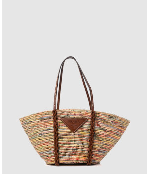 프라다 스트로우 바스켓 토트백 1BG312