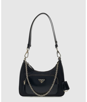 프라다 리나일론 브러쉬드 미니 숄더백 1BC198