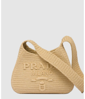 프라다 라피아 크로셰 호보백 1BC186