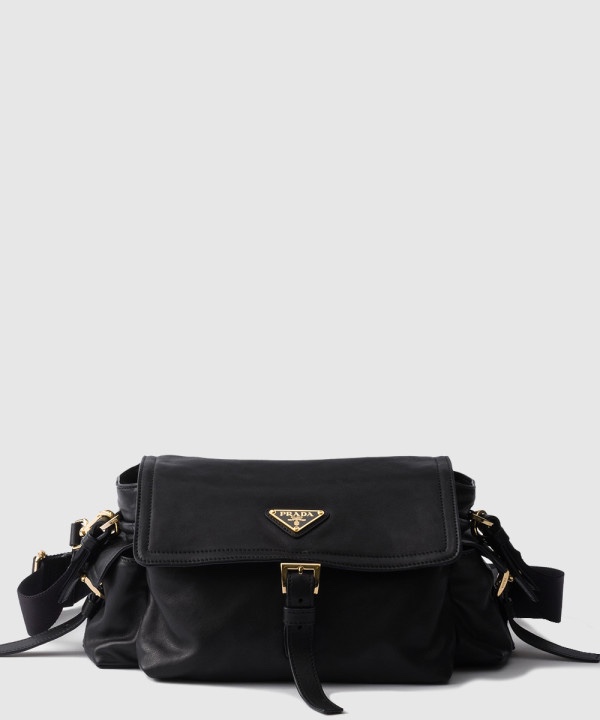 프라다 익스플로어 미디움 나파 가죽 숄더백 1BD394