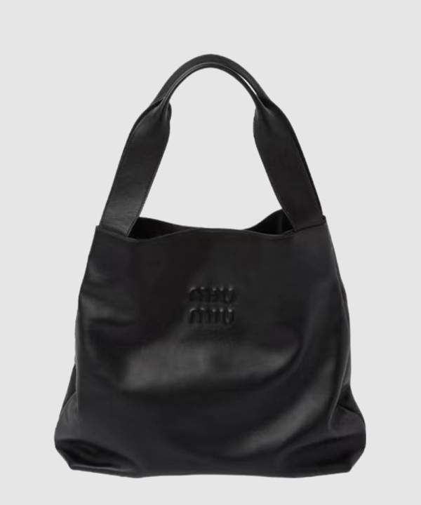 미우미우 레더 호보 숄더백 5BC119