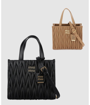 미우미우 마테라쎄 나파 토트백 5BG263