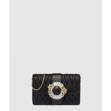 미우미우 마테라쎄 플라워 숄더백 5BH095