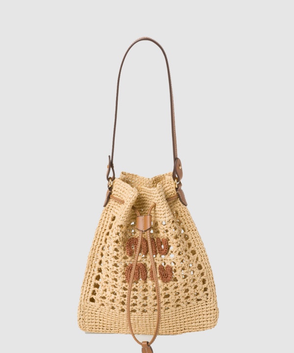 미우미우 우븐 패브릭 미니백 5ND016