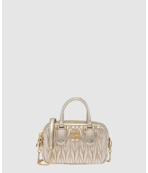 미우미우 아르카디 마테라쎄 미니 탑핸들 토트백 5BP077