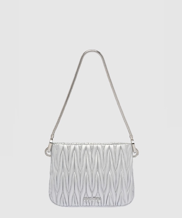 미우미우 쌔씨 마테라쎄 가죽 핸드백 5BA200