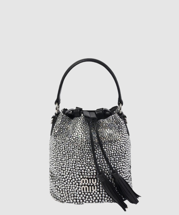 미우미우 마테라쎄 시퀸 버킷백 5BE085