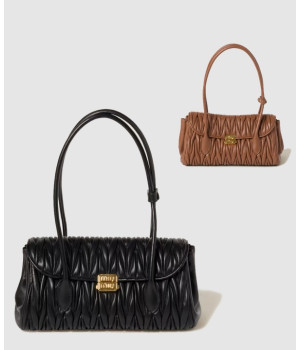 미우미우 마테라쎄 레더 숄더백 5BD265