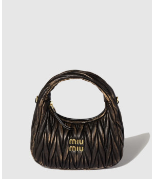 미우미우 완더 마테라쎄 나파 레더 호보백 5BC125